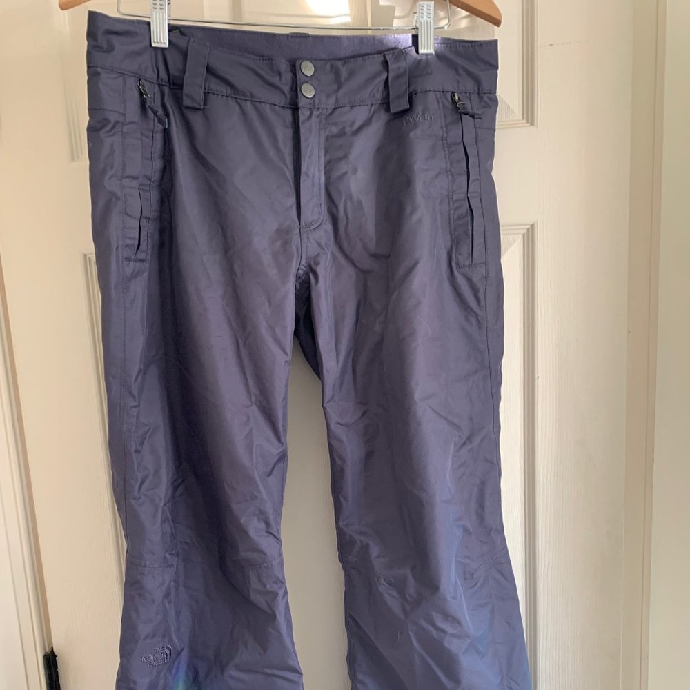 The North Face womens hyvent ski pants purple M